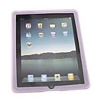 Silicon Case for Apple iPad 2 (Pink)