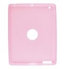 Silicon Case For Apple iPad2 With A Hole In The Back (Pink)