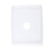 Silicon Case For Apple iPad2 With A Hole In The Back (White)