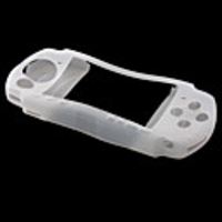 Silicon Skin Protector Case for Sony PSP 3000 (White)