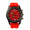 Silicone Band Classic Preppy Style Men Women Boy Girl Sport Wrist Watch