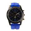 Silicone Band Classic Preppy Style Men Women Boy Girl Sport Wrist Watch
