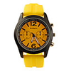 Silicone Band Classic Preppy Style Men Women Boy Girl Sport Wrist Watch