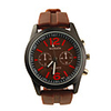 Silicone Band Classic Preppy Style Men Women Boy Girl Sport Wrist Watch