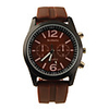 Silicone Band Classic Preppy Style Men Women Boy Girl Sport Wrist Watch