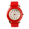 Silicone Band Elegant Classic Men Women Wrist Watch