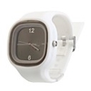 Silicone Band Fashion Women Men Unisex Casual Jelly Sport Watch - Black