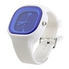 Silicone Band Fashion Women Men Unisex Casual Jelly Sport Watch - Blue