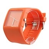 Silicone Band Fashion Women Men Unisex Casual Jelly Sport Watch - Orange