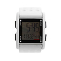 Silicone Band LED Fashion Wrist Watch - White (1 CR2016)