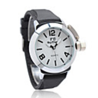 Silicone Band Quartz Wrist Watch for Men CT1