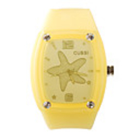 Silicone Band Twinkle Star Pattern Crystal Lady