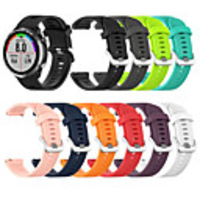 Silicone Bracelet 20MM Sport Strap Watch Bracelets for Garmin Forerunner 645 Watch