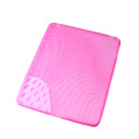 Silicone Case For Apple iPad With Raindrop Pattern - Pink