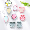 Silicone Ice Cream Mold DIY 2PCS Set with Lid Homemade Handmade Ice Cream Stick Popsicle Ice Mold Ice Tray miniinthebox