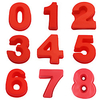 Silicone Number Molds 0-9 Arabic Number Cake Mold Baking Mold for Birthday Cake 1Pc