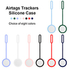 Silicone Protective Case For Airtags Bluetooth Tracker Cover Anti-Lost Anti-Scratch Lightweight Cover with Strap Locator Tracker Protective Sleeve miniinthebox