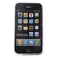Silicone Protective Case for iPhone 3G (Crystal)