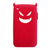 Silicone Protective Case for iPhone 3G/3GS (Angry Devil)