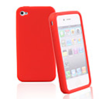 Silicone Protective Case for iPhone4 (Random Color)