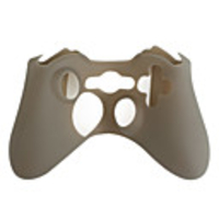 Silicone Protective Case for Xbox 360 Controller (Transparent Black)