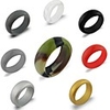 Silicone Rings Singles Wedding Bands Style Ideal Affordable Non Toxic Workout Comfortable Safety Yoga Exercise Fitness Travel For Unisex