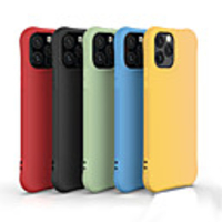 Silicone Shockproof Soft Cases For iPhone SE 2020 11 11Pro 11 Pro Max X XS XR Soft TPU Cover For iPhone XS Max 8Plus 8 7Plus / 7 6Plus 6 6S Plus 6S Back Casing