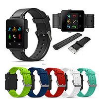 Silicone Sports Bracelet Watch Band for Garmin Vivoactive Acetate Replacement Wristband Silicone Bracelet Watch Strap Band for Garmin Vivoactive Acetate