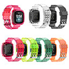 Silicone Transparent Wrist Strap Replacement Smart Watch Band Protective Cover for Fitbit Versa3 / Fitbit Sense Bracelet Sport Watch Band