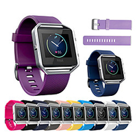 Silicone Watchband for Fitbit blaze Quick Release Soft Rubber Diving Sport Replacement Bracelet Strap Band for Smart Watch S/L miniinthebox