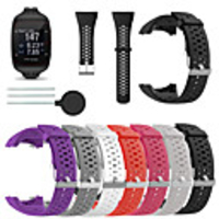 Silicone Wristband Strap for Polar M400 M430 GPS Sports Smart Watch Replacement Watchband Bracelet With tool Watch Strap Band