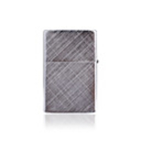 Silver Case Rub Lighter
