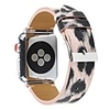 Silver Leopard Watch Band for Apple Watch Series 4 Apple Watch Series 3 Apple Watch Series 2 Apple Sport Band Genuine Leather Wrist Strap