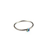 Silver Plated Stainless Steel Rhinestone Navel/Ear Piercing