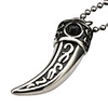 Silver Plated Wolf Tooth Shape Alloy Necklace