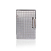 Silver Square Pattern Rub Lighter