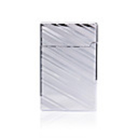 Silver Stripe Rub Lighter