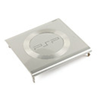 Silver UMD Door Cover Part with Steel Ring for PSP 2000