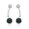 Simple Aristocratic Crystal Ear Studs