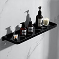 Simple Bathroom Shelf Creative Contemporary Aluminum Single Wall Mounted