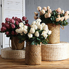 Simple European Style Retro 9 Head Bundle Of Simulation Rose Hotel Restaurant 46cm miniinthebox