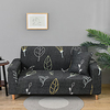 Simple life Sofa Cover 1-Piece Couch Cover Fit for 1-4 Seater L-shape Couch Soft Stretch Slipcover Spandex Jacquard Fabric Easy to Install(1 Free Cushion Cover) miniinthebox
