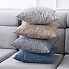 Simple Linen Sofa Pillow Case Bedside Cushion Living Room Pillow Chair Back Cushion Car Lumbar Pillow Pillowcase