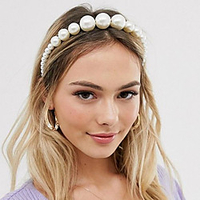Simple Princess Pearl Headdress with Pearls 1 PC Wedding / Party / Evening Headpiece miniinthebox