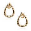 Simple Raindrop Alloy Ear Studs