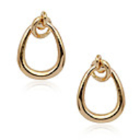 Simple Raindrop Alloy Ear Studs