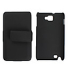 Simple Style Full Body Case with Stand for Samsung i9220 (Black)