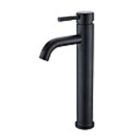 Simple Style Widespread Black Bathroom Sink Faucet - Centerset Single Handle One HoleBath Taps