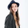 Simple Trendy Wool Felt Hats with Solid 1 Piece Special Occasion / Cocktail Party Headpiece miniinthebox