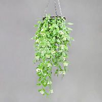 Simulation Plant Rattan Hanging Basket Simulation Flower Pea Pod Flower Wall Hanging 96cm miniinthebox